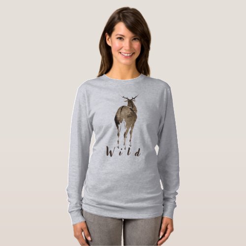 Deer Art T_Shirt