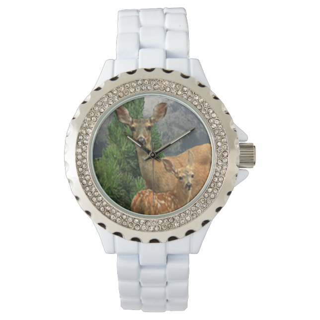 Deer art watch (Front)
