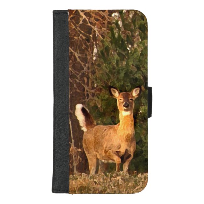 Deer at Sunrise iPhone 8/7 Plus Wallet Case