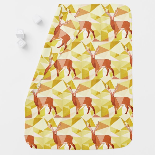 Deer Baby Blanket (In Situ)