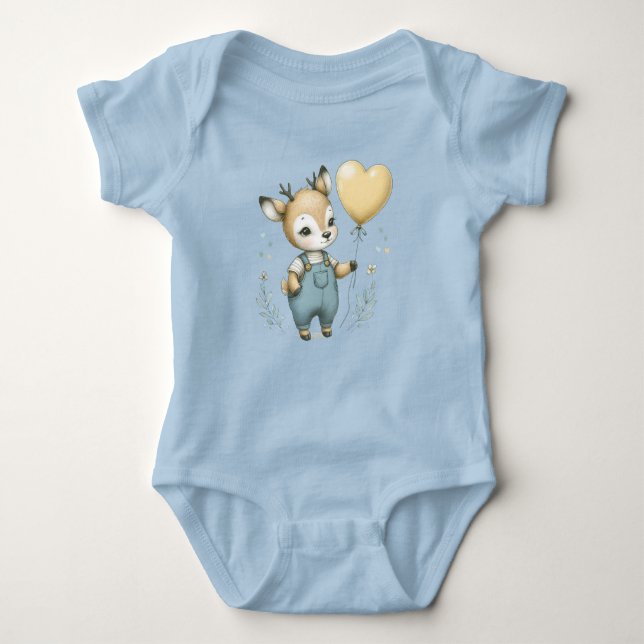 Deer Baby Bodysuit (Front)