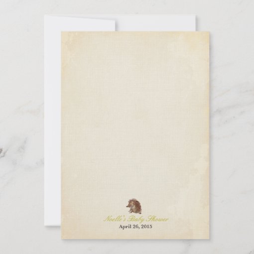 Deer Baby Shower Girl Invitation | Zazzle