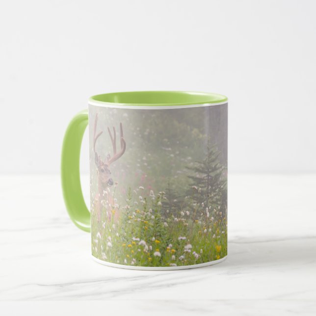 Deer Buck | Mount Rainier National Park Mug (Front Left)