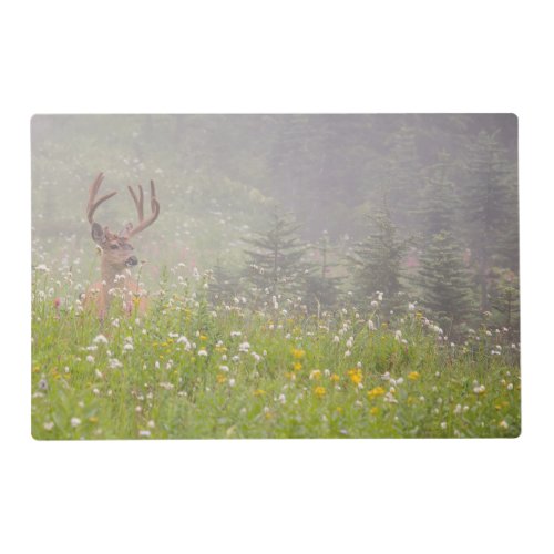 Deer Buck  Mount Rainier National Park Placemat