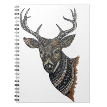 Deer Buck with Intricate Design