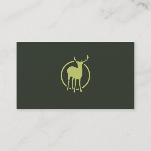 Deer business card