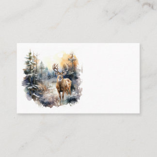 Deer Business Cards
