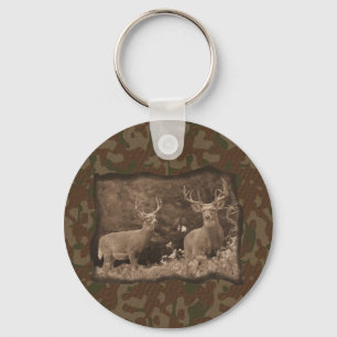 Deer Camo Keychain