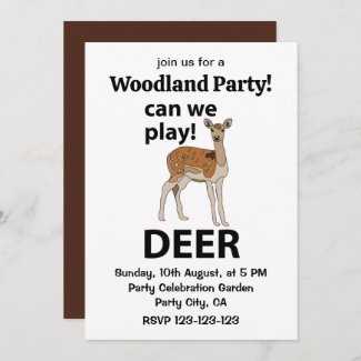 Deer Can We Play Cute Deer