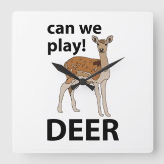 Deer Can We Play Cute Deer