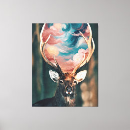 Deer Canvas Print