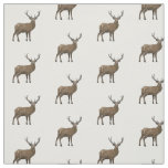 Deer cartoon illustration fabric