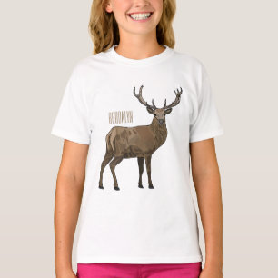 Deer cartoon illustration T-Shirt
