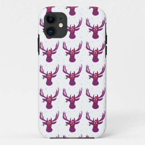 Deer Cartoon iPhone SE  iPhone 55S iPhone 11 Case