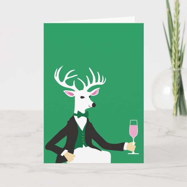 Deer Cheers Card (Front)