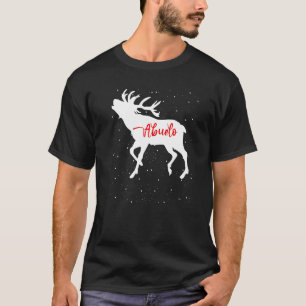 Deer Christmas Matching Family Abuelo Pajamas Chri T-Shirt