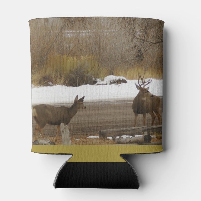 Deer Couple Can Cooler (Back)
