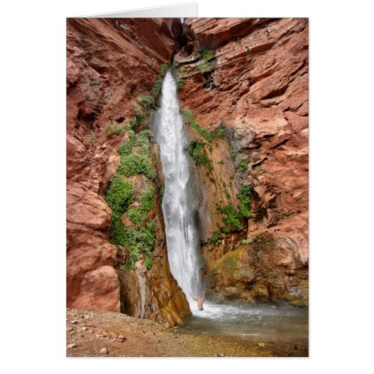Deer Creek Falls - Grand Canyon - Waterfall Cards (Front)