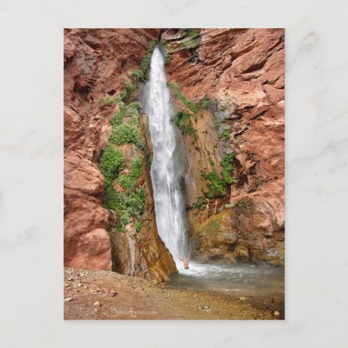 Deer Creek Falls _ Grand Canyon _ Waterfall Postcard