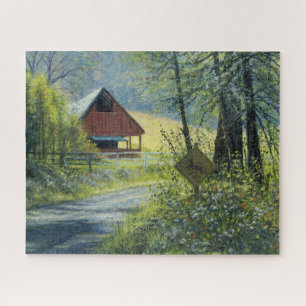 "Deer Crossing" Jigsaw Puzzle