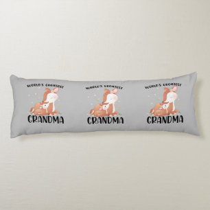 Deer Doe and Fawn World's Greatest Grandma Body Pillow