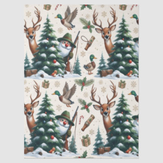 Deer, Ducks & Hunter Tissue Paper