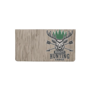 Details about   Personalized Custom Colorful Deer Buck Woods Hunter Hunting Checkbook Cover NEW