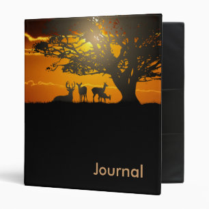 Deer Family Binder