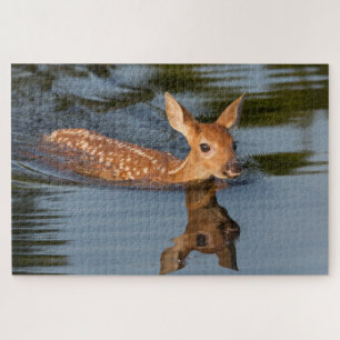 Deer Fawn Minnesota Jigsaw Puzzle