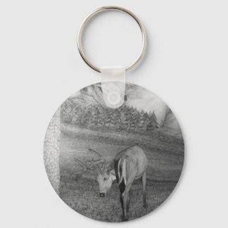 Deer Field Keychain