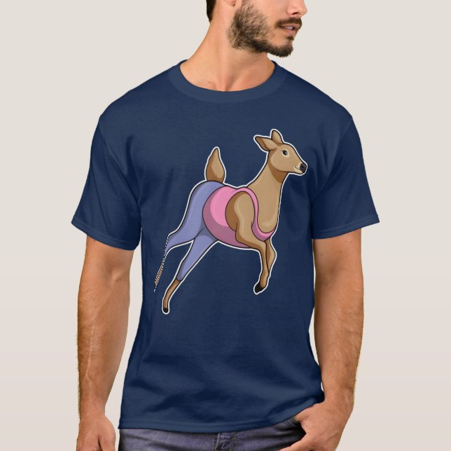 Deer Fitness Sports friend T-Shirt (Front)
