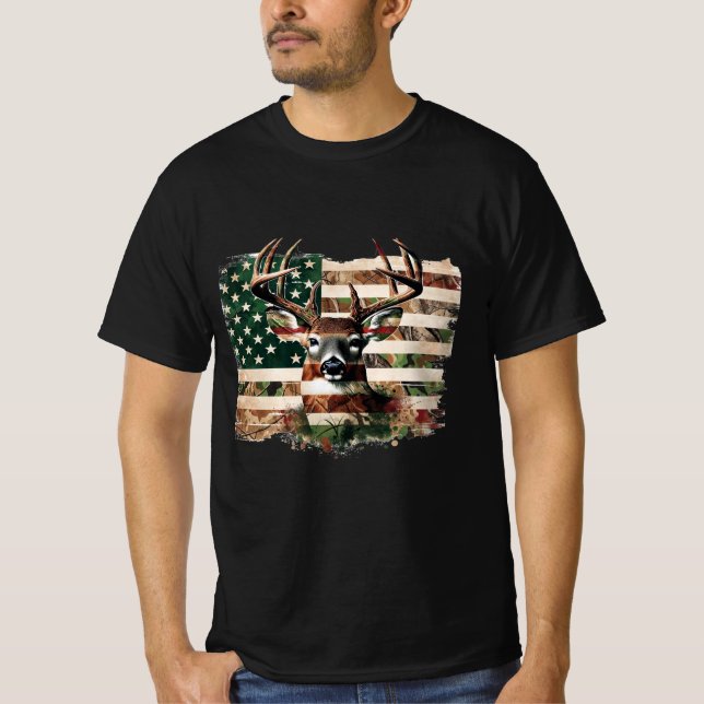 Deer Flag T-Shirt (Front)