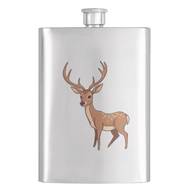 Deer Flask (Front)