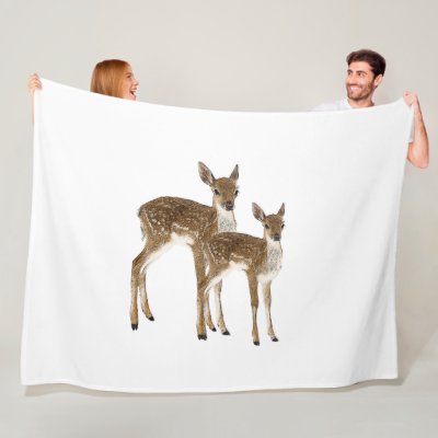 Deer Fleece Blanket
