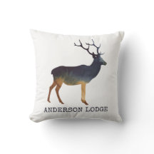 Deer Forest, Watercolor with Name