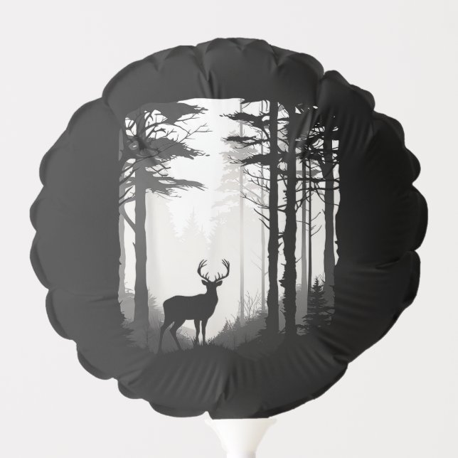 Deer Forest Wildlife Balloon (Front)
