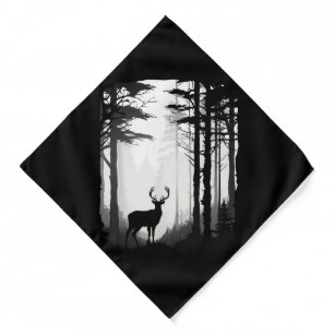 Deer Forest Wildlife Bandana