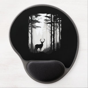 Deer Forest Wildlife Gel Mouse Pad