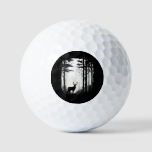 Deer Forest Wildlife Golf Balls