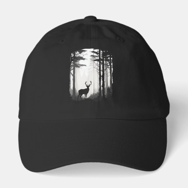 Deer Forest Wildlife Hat (Front)