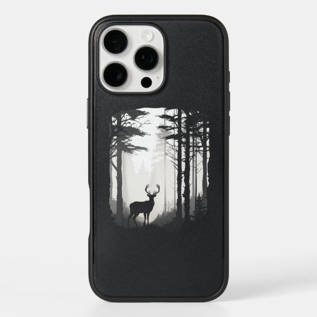 Deer Forest Wildlife Otterbox iPhone Case (Back)
