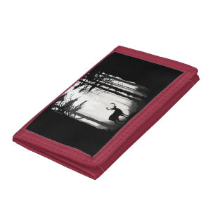 Deer Forest Wildlife Tri-fold Wallet