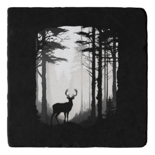 Deer Forest Wildlife Trivet