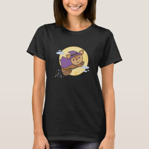 Deer Halloween Witch Kids Witch Costume T-Shirt