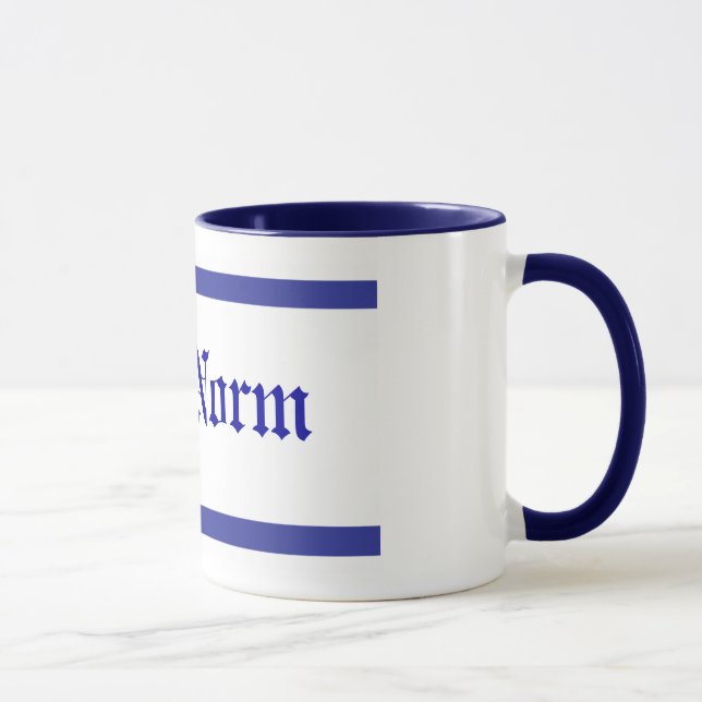 Deer Head Buck Personalized Coffee Mug (Right)