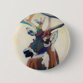 Deer Head Button