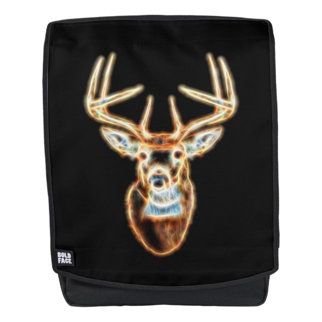 Deer Head digital Energy Spirit Backpack (Front)