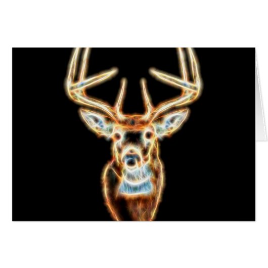 Deer Head digital Energy Spirit Cards (Front Horizontal)