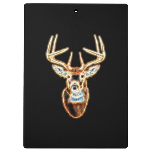 Deer Head Energy Spirit designs Clipboard