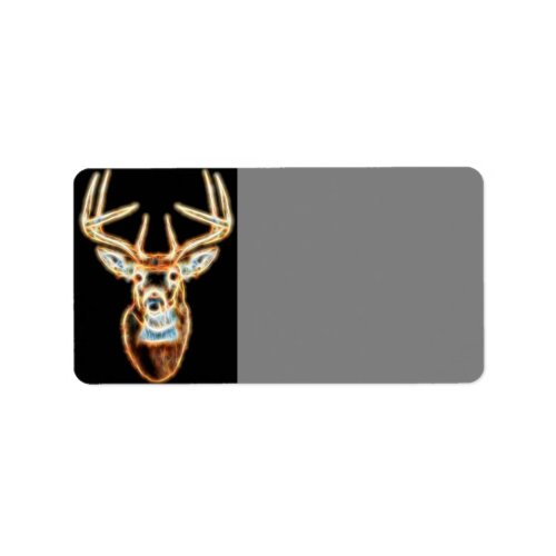 Deer Head Energy Spirit designs Label